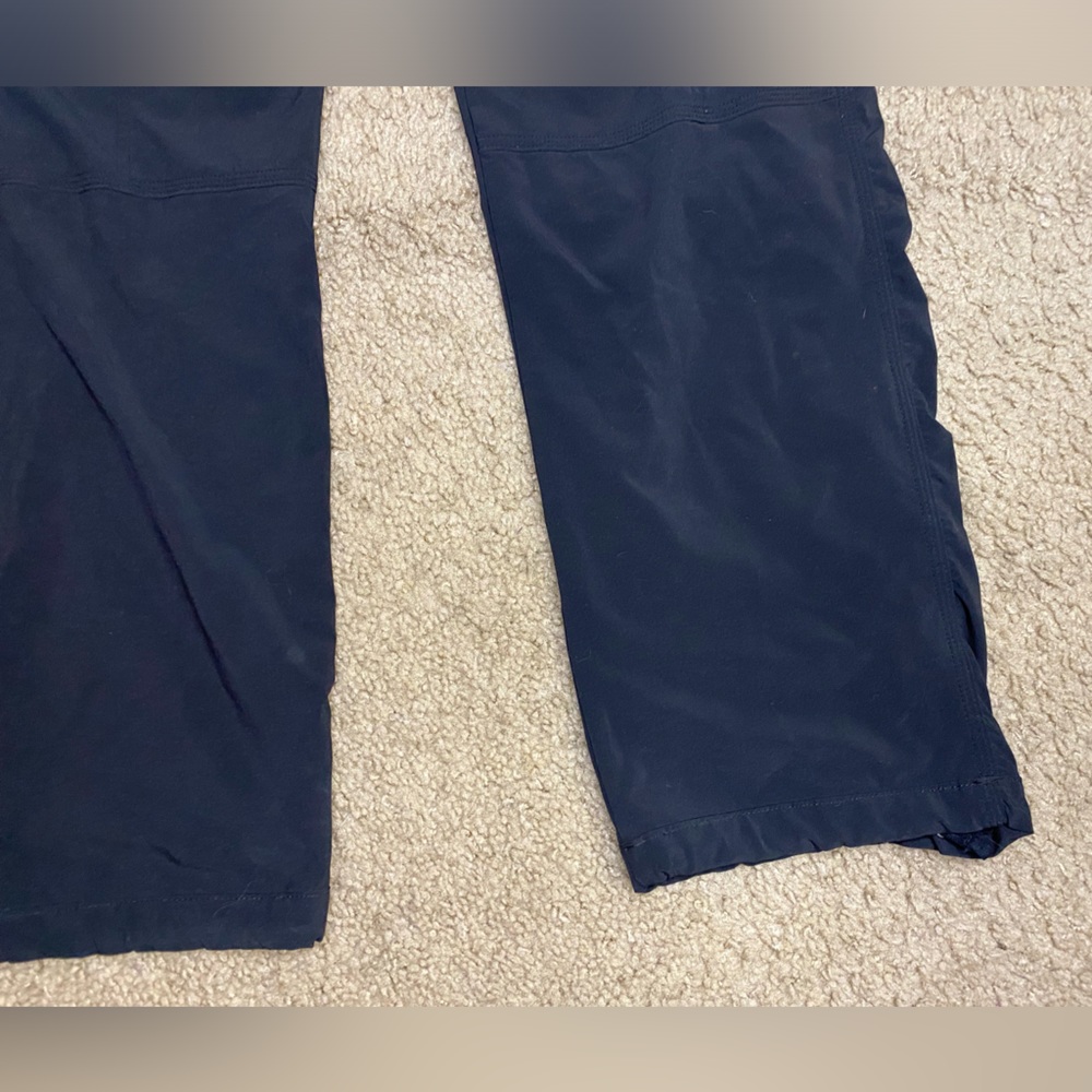 Athleta Solid Black Active Straight Leg Pants - image 5